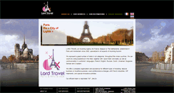 Desktop Screenshot of lord-travel.com