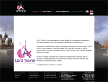 Tablet Screenshot of lord-travel.com